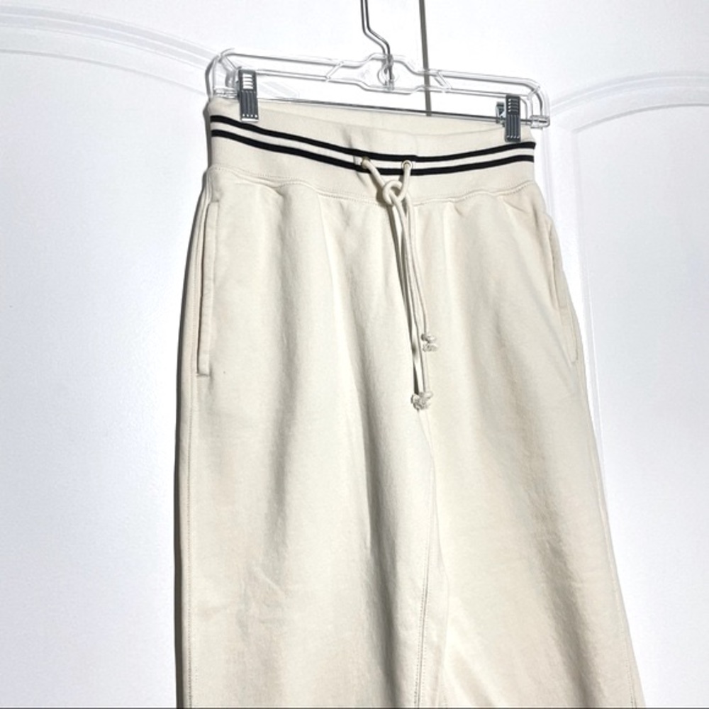 J Crew University terry sweatpants Jogger striped cuffs size XXS NWT - Picture 4 of 10